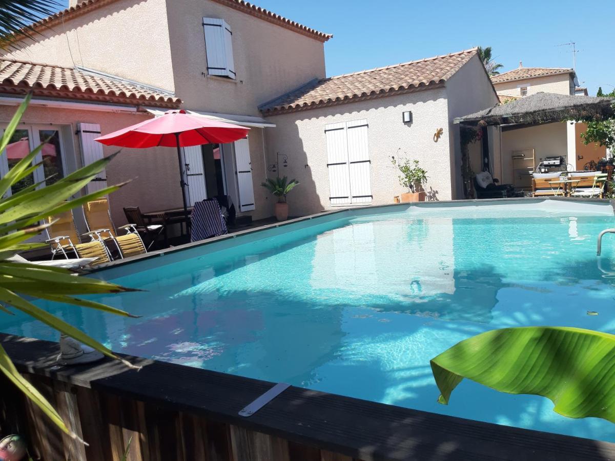 Chambres Calmes Dans Villa Perols Pret Parc Expo Arena 1Km Aeroport 3Km Gare Tgv 4Km Plages 5Km Carnon Palavas 外观 照片